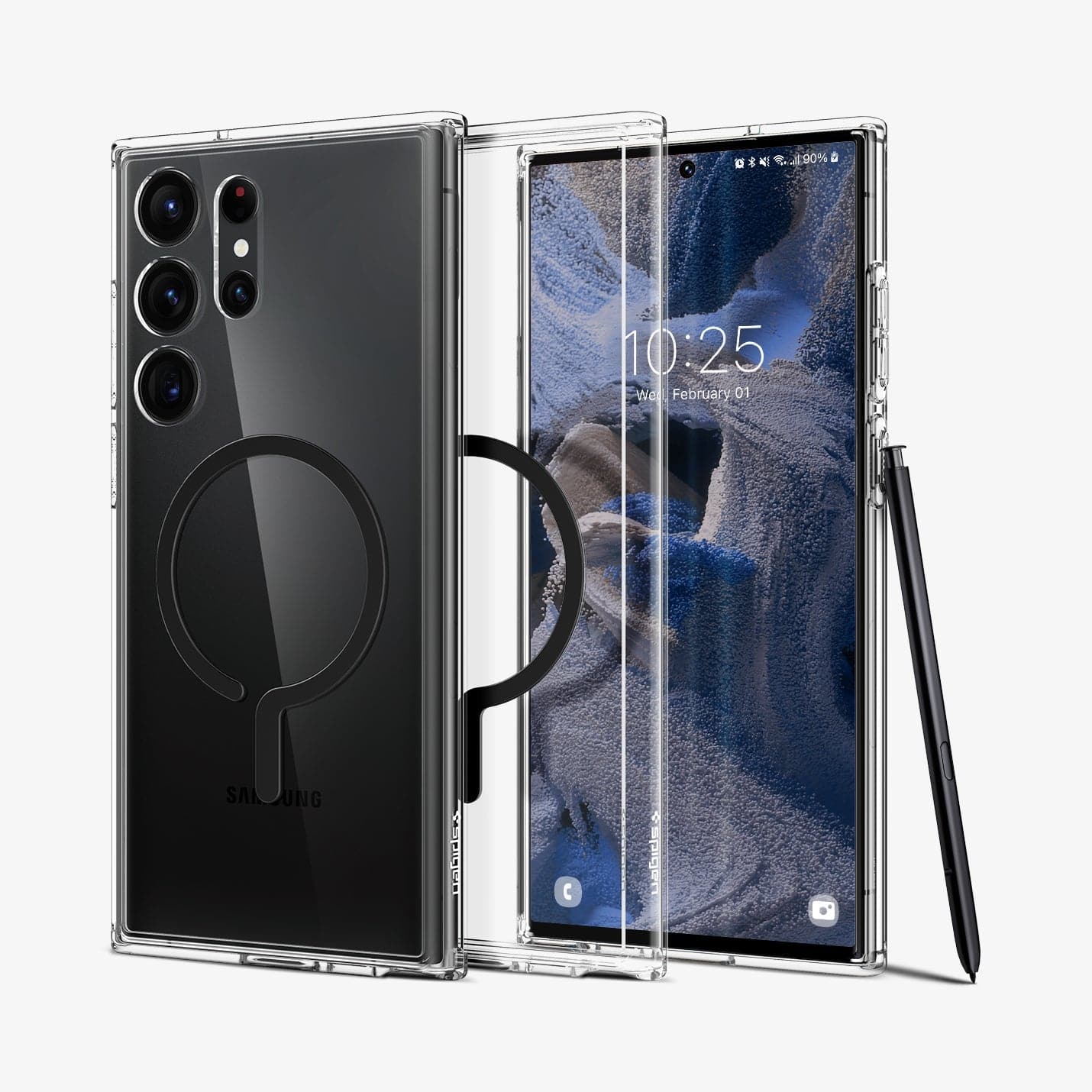 Galaxy S23 Series - Ultra Hybrid Metal Ring (Mag Fit) - Image 2