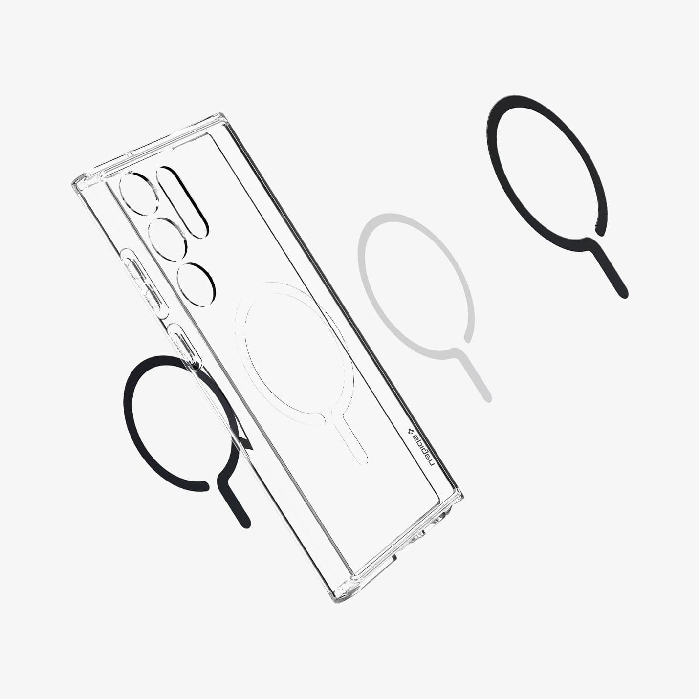 Galaxy S23 Series - Ultra Hybrid Metal Ring (Mag Fit) - Image 5
