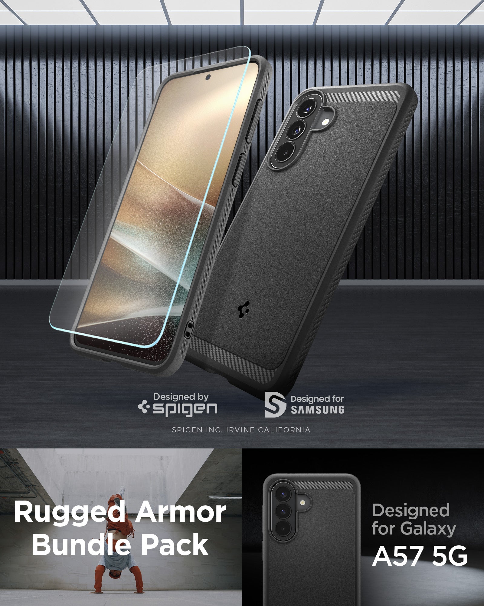 Galaxy A Series - Rugged Armor + Glass - Image 7