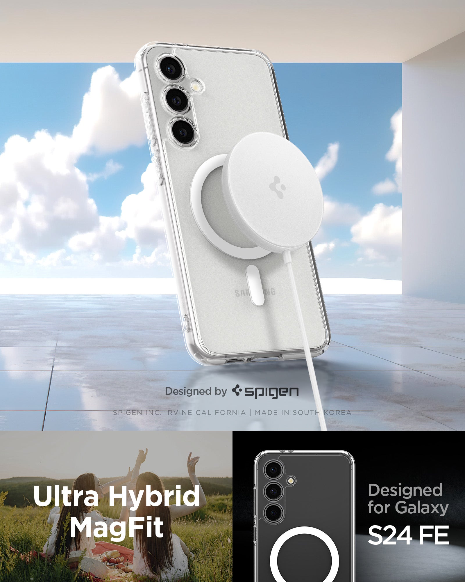 Galaxy S24 Series - Ultra Hybrid Metal Ring (Mag Fit) - Image 30