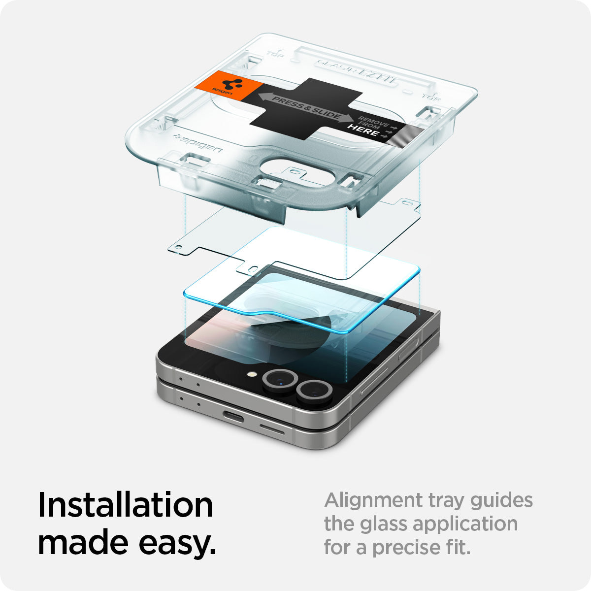 Galaxy Z Flip 6 Series - GLAS.tR EZ Fit - Image 13