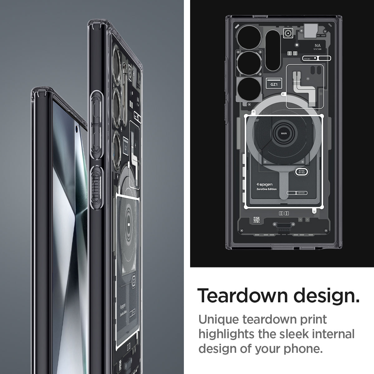 Galaxy S24 Series - Ultra Hybrid Metal Ring Zero One (Mag Fit) - Image 11
