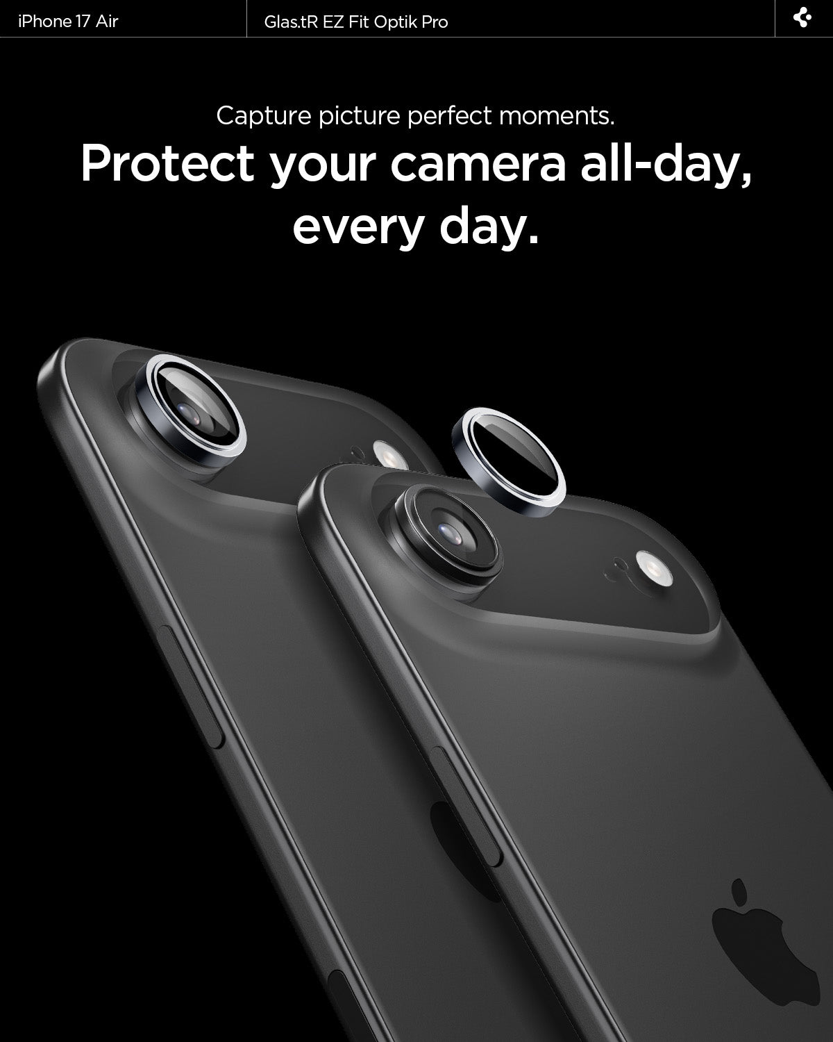 iPhone 17 Series - Optik Pro EZ Fit Lens Protector - Image 50