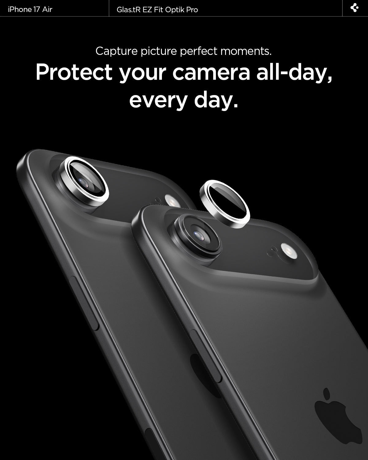 iPhone 17 Series - Optik Pro EZ Fit Lens Protector - Image 69