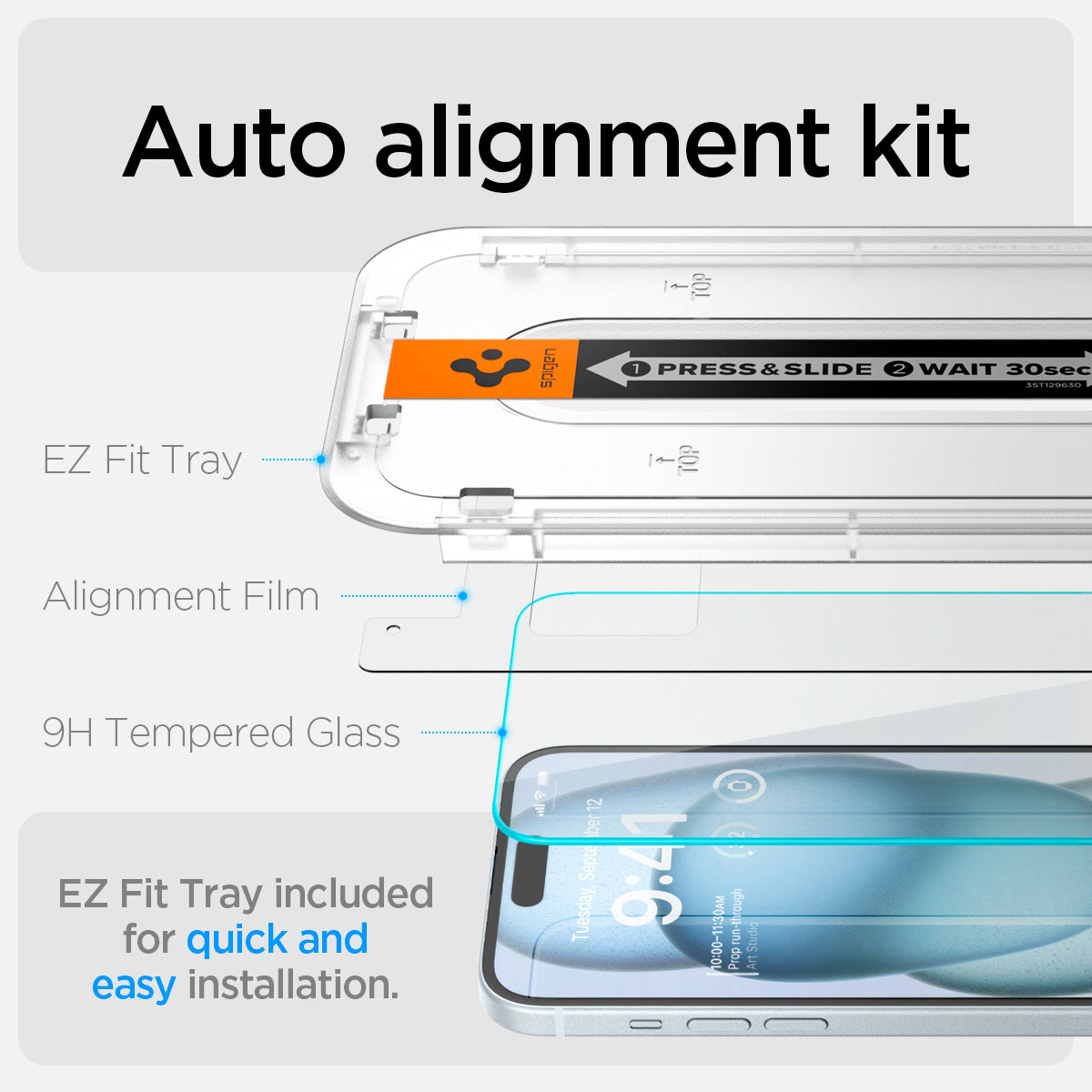iPhone 15 Series - GLAS.tR EZ Fit | Sensor Protected - Image 28