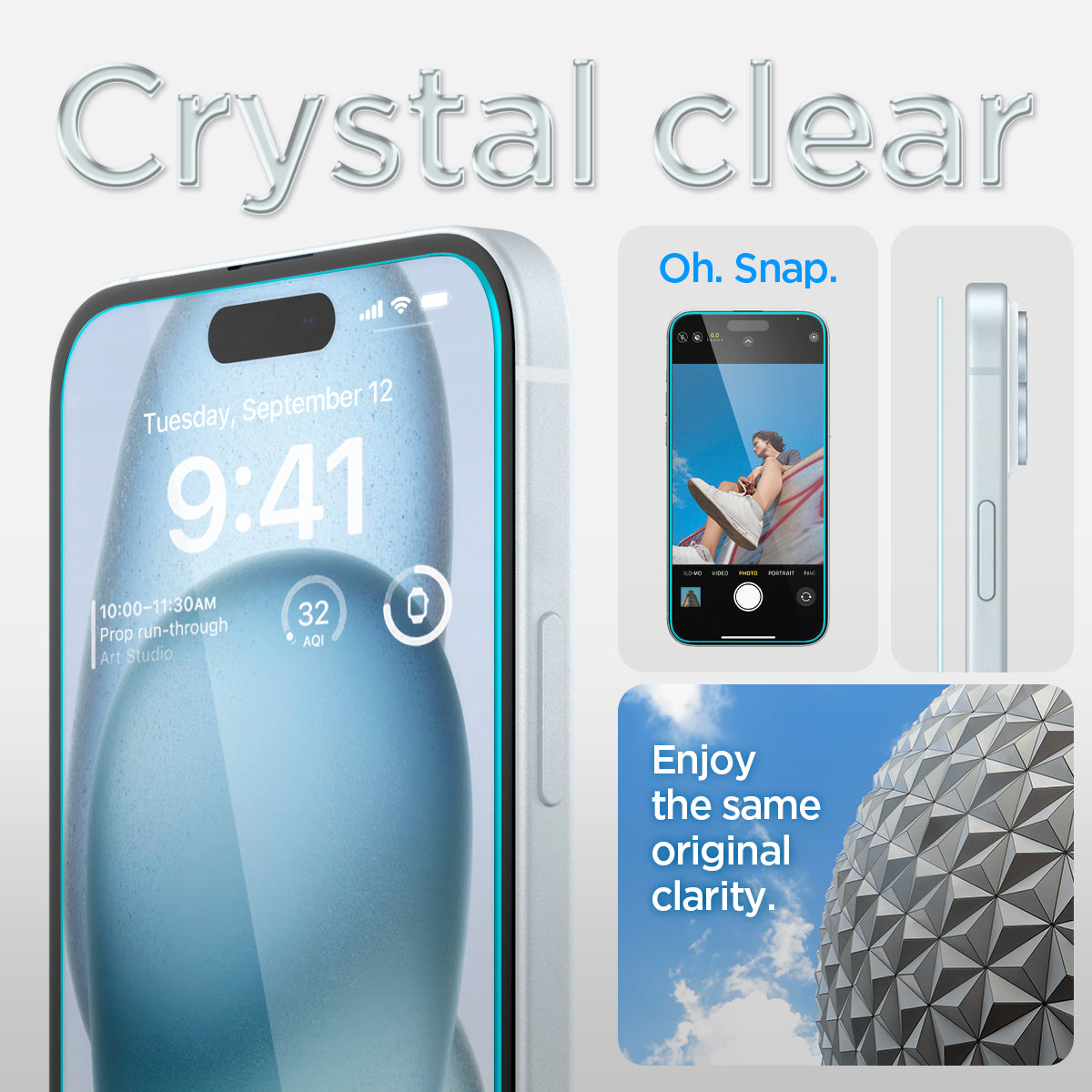 iPhone 15 Series - GLAS.tR EZ Fit | Sensor Protected - Image 24