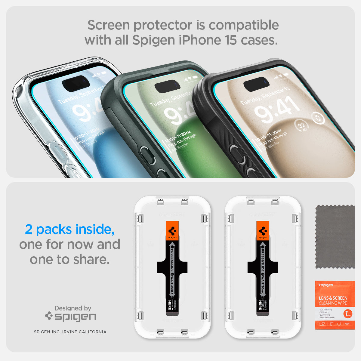 iPhone 15 Series - GLAS.tR EZ Fit | Sensor Protected - Image 26