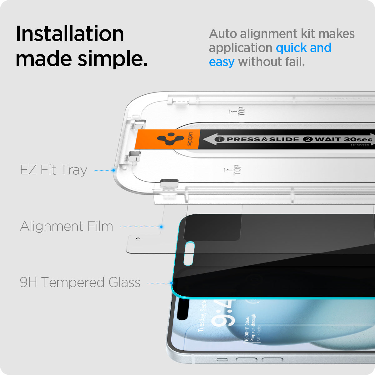 iPhone 15 Series - GLAS.tR EZ Fit | Privacy - Image 22