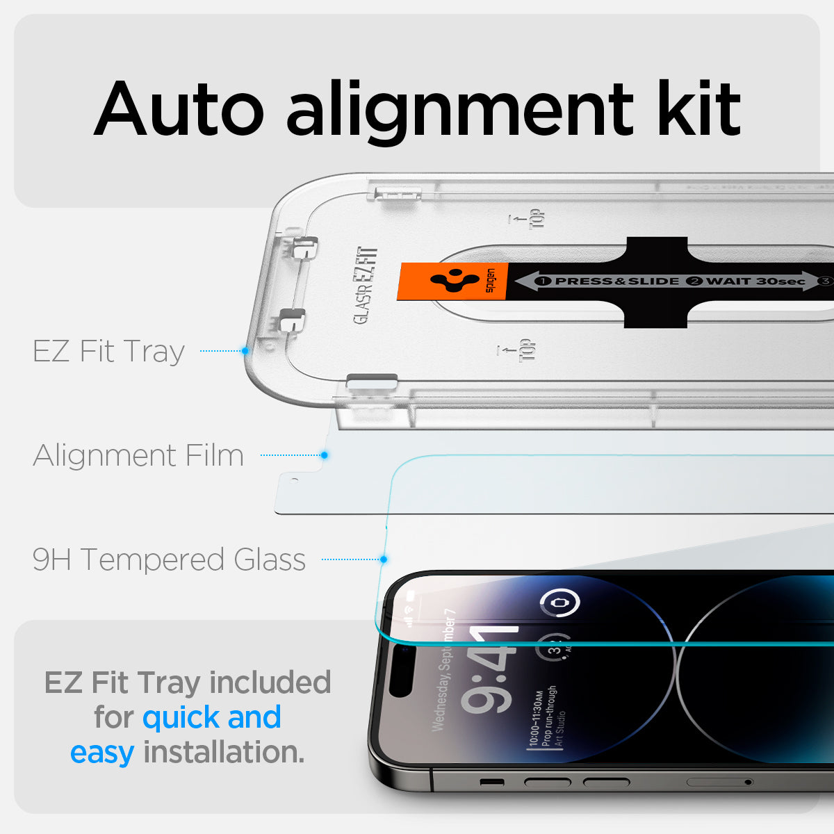 iPhone 14 Series - EZ Fit GLAS.tR | Sensor Protected - Image 28