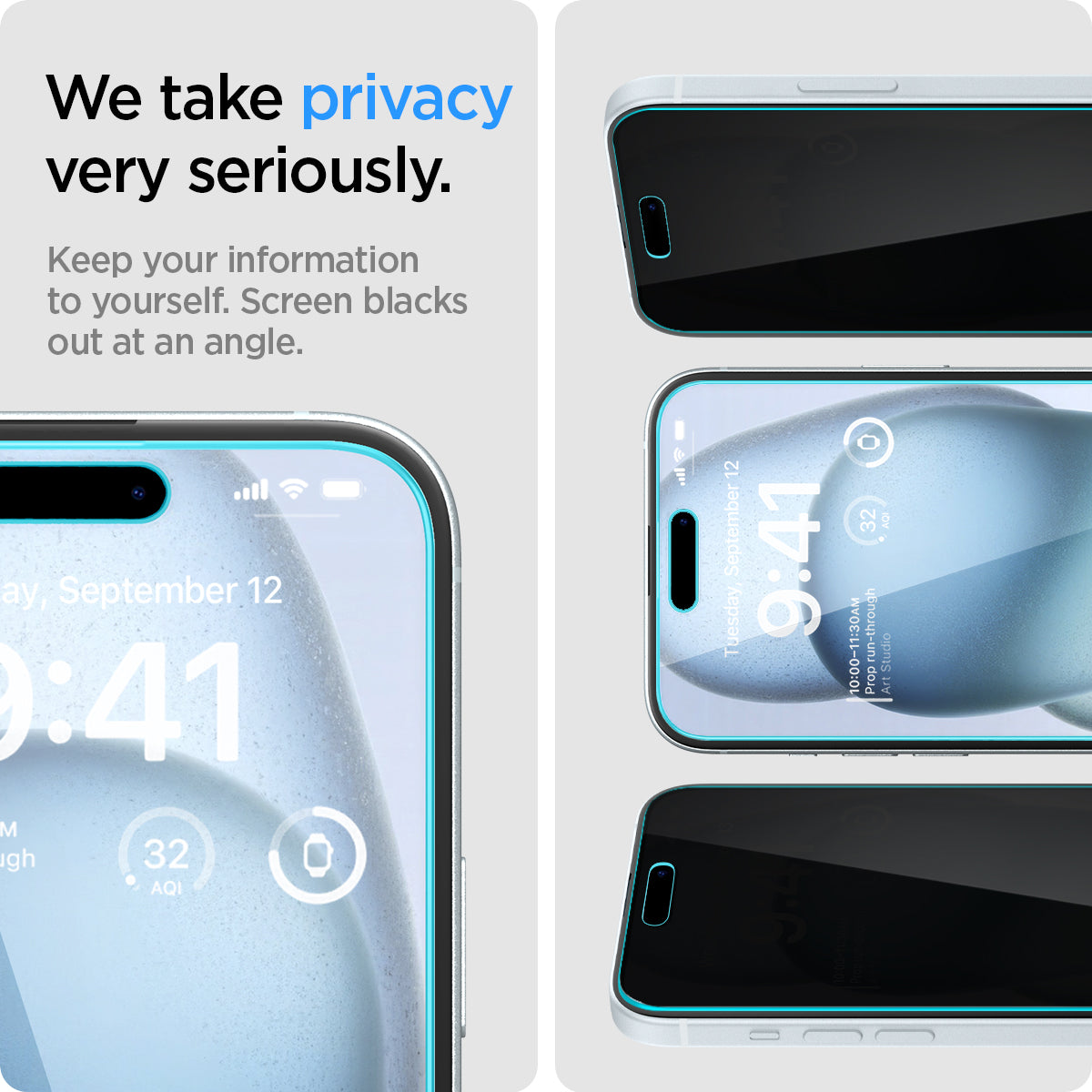 iPhone 15 Series - GLAS.tR EZ Fit | Privacy - Image 19