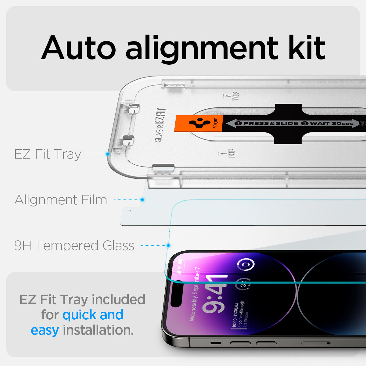 iPhone 14 Series - EZ Fit GLAS.tR | Sensor Protected - Image 12