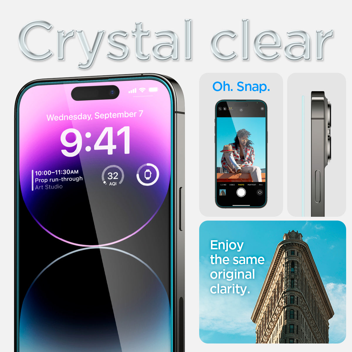 iPhone 14 Series - EZ Fit GLAS.tR | Sensor Protected - Image 14