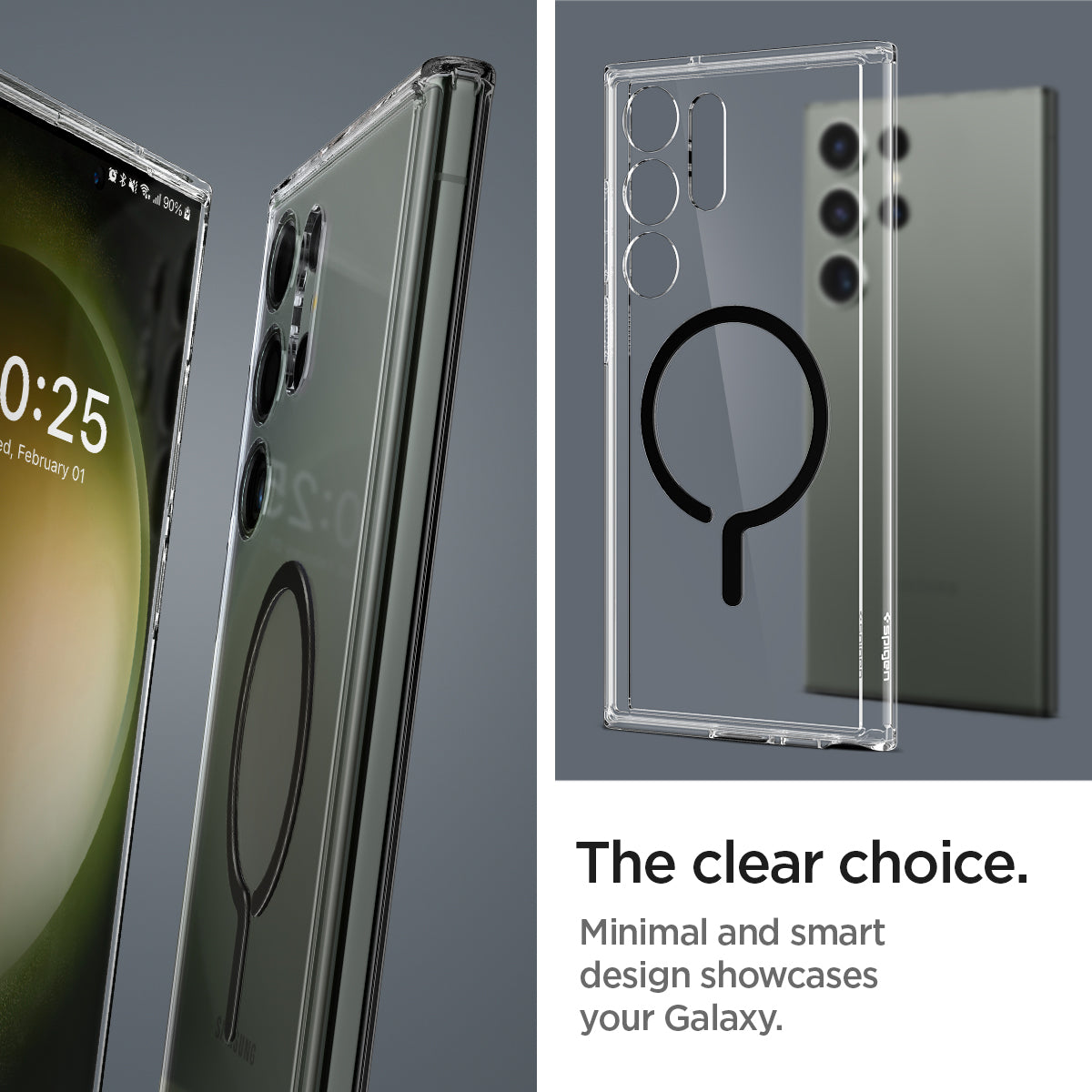 Galaxy S23 Series - Ultra Hybrid Metal Ring (Mag Fit) - Image 12
