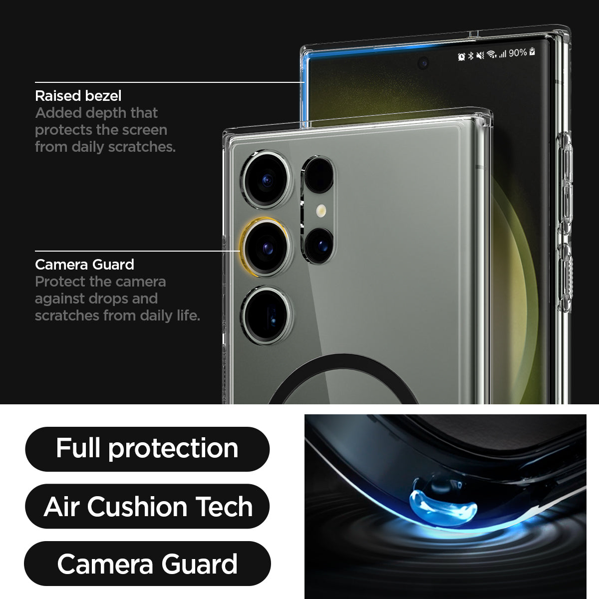 Galaxy S23 Series - Ultra Hybrid Metal Ring (Mag Fit) - Image 13
