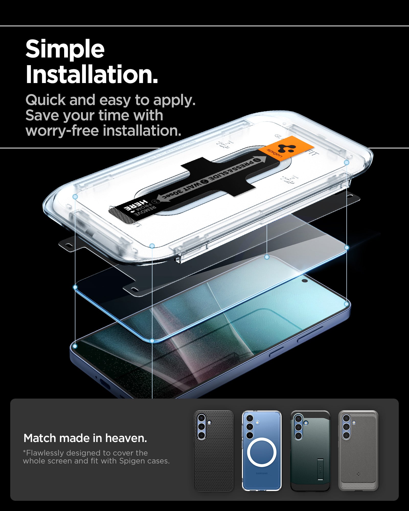 Galaxy S25 Series - GLAS.tR EZ Fit - Image 38