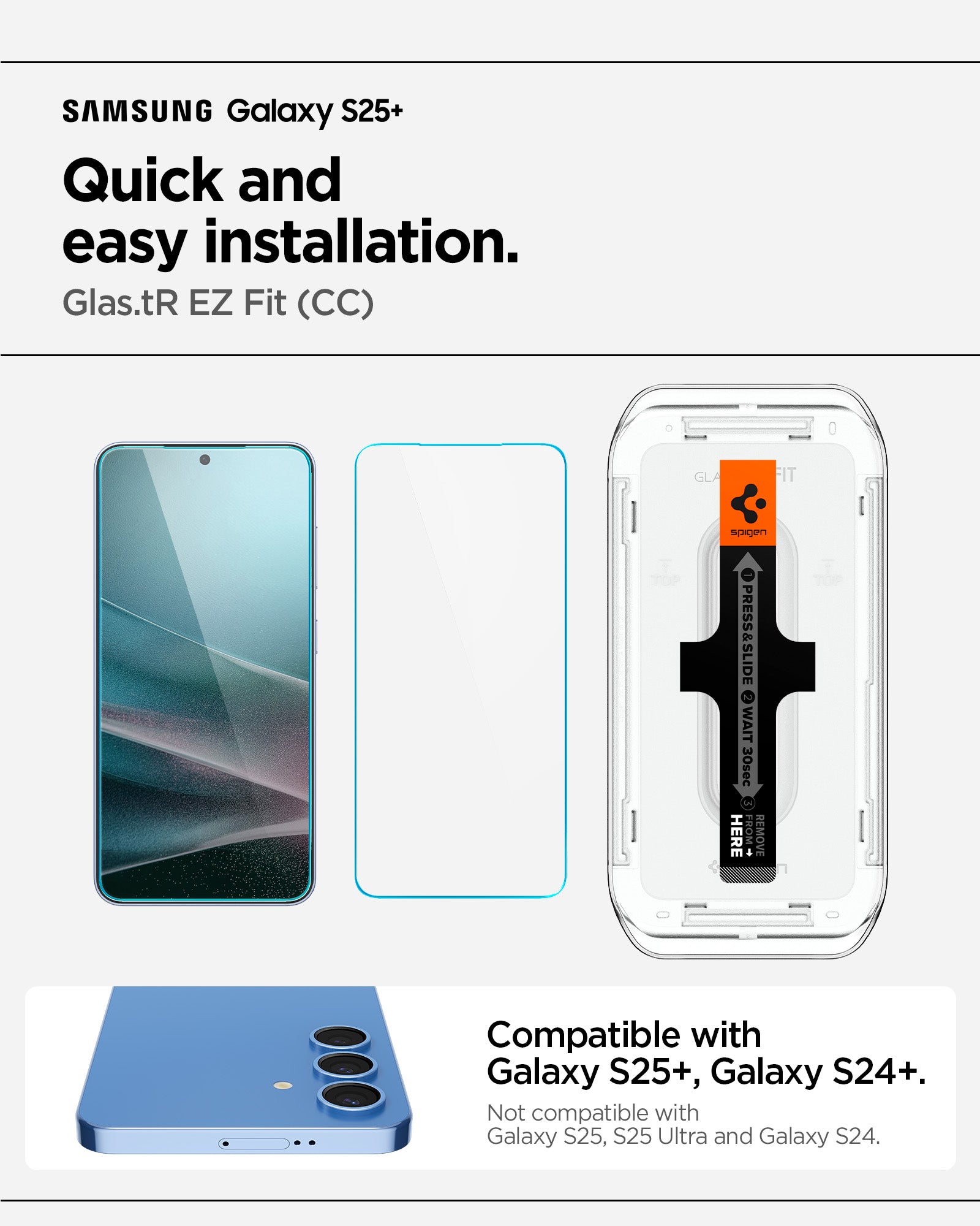 Galaxy S25 Series - GLAS.tR EZ Fit - Image 28
