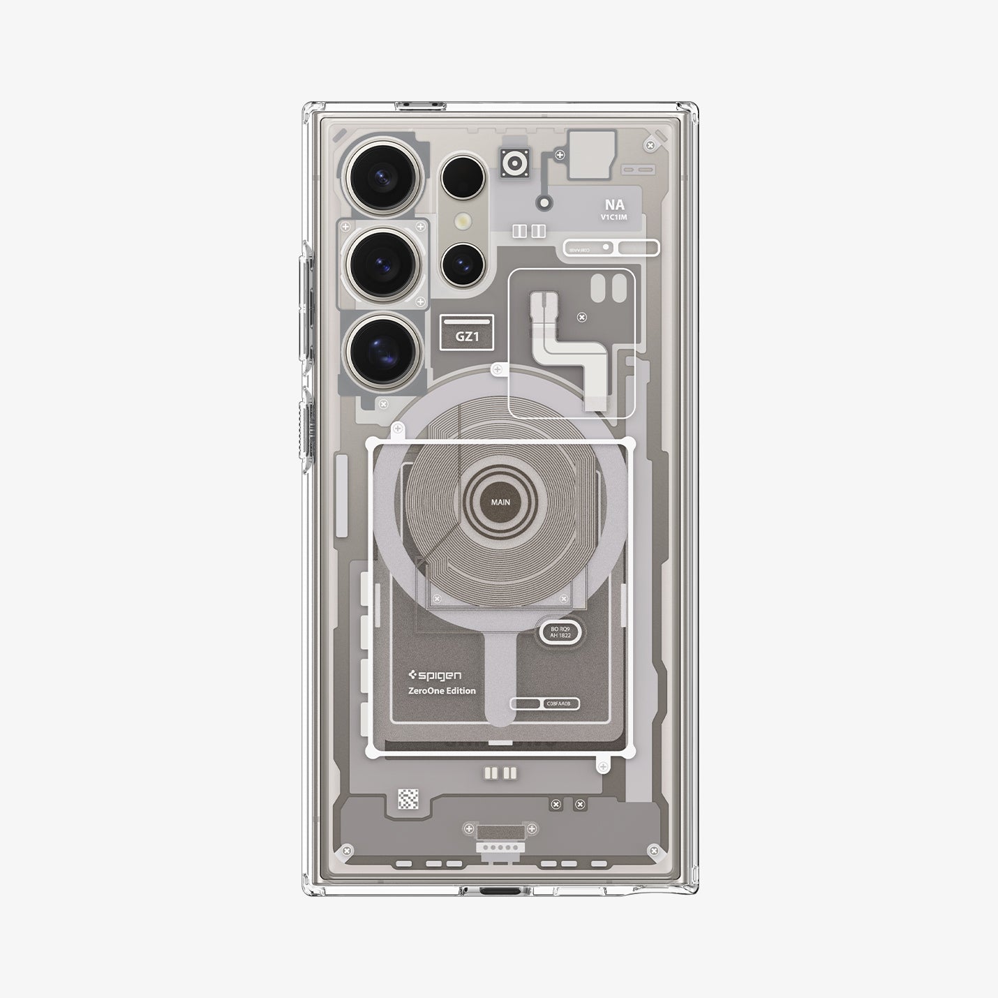 Galaxy S24 Series - Ultra Hybrid Metal Ring Zero One (Mag Fit) - Image 16