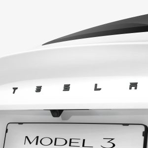 Tesla Series - Rear Emblem Logo Cover | TO322H